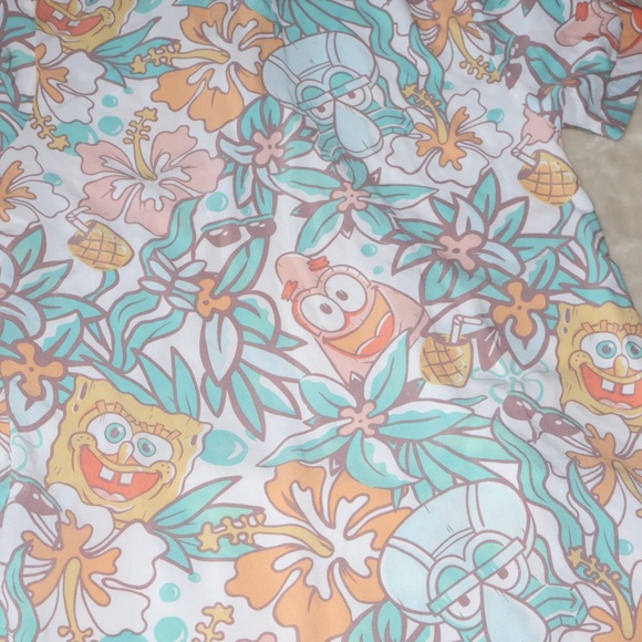 SpongeBob SquarePants button down - Picture 4 of 5